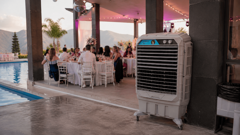 Aire lavado industrial para eventos cerrados en Monterrey